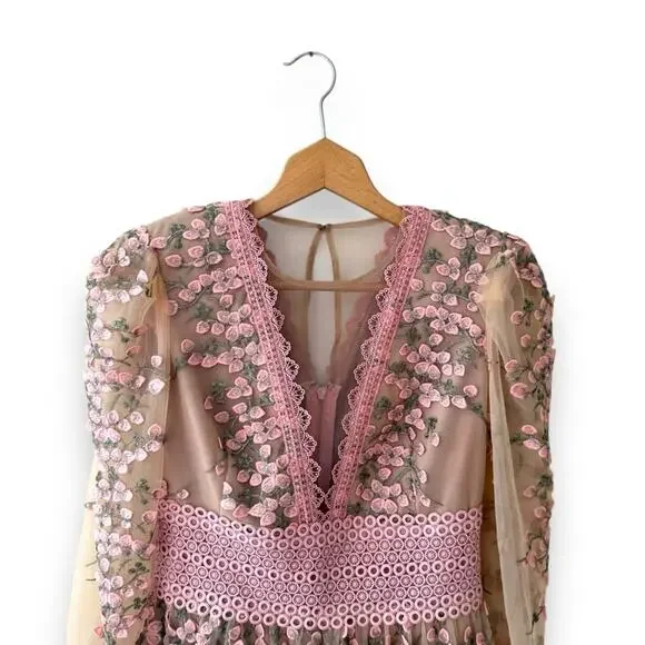 Bronx and Banco Megan Mini Dress in Rose Pink Medium (6 US) Women’s - Picture 3 of 12